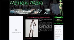 Desktop Screenshot of fashionfrog.com